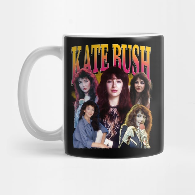 Vintage Kate Bush Retro 80s 90s by Chea Shepherd